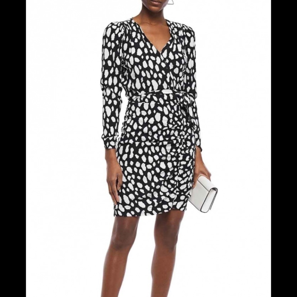 MAJE robe imprime dress
